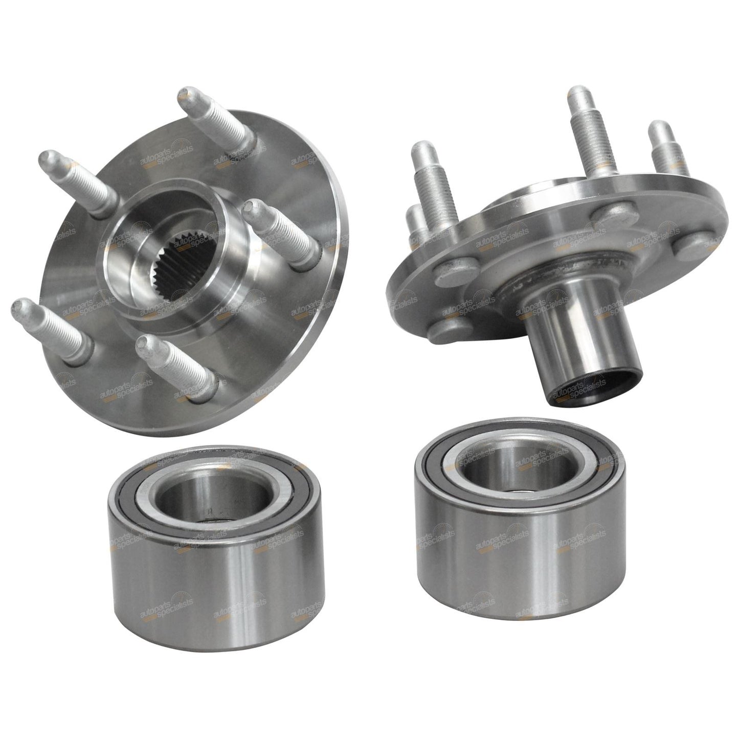 2 Rear Wheel Bearing Hub Kits for VE Commodore (2006–2013)