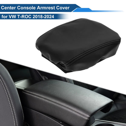 Armrest Cover for VW T-ROC (2018–2024) Anti-Scratch Black