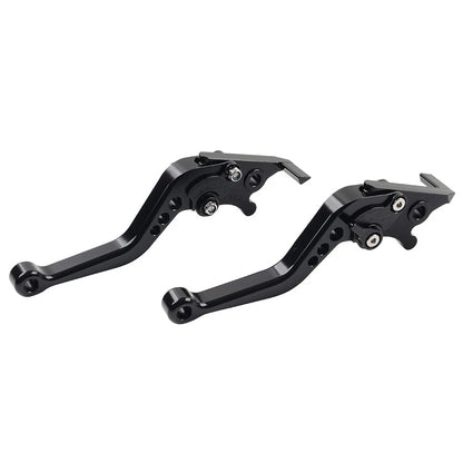 CNC Adjustable Short Brake Clutch Levers for Yamaha YZF R1 (2009–2014) Black