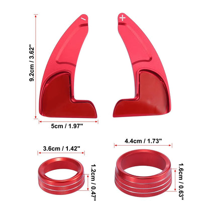 Steering Wheel Shift Paddle Extension Trim Set for Dodge Charger (2015-2023)