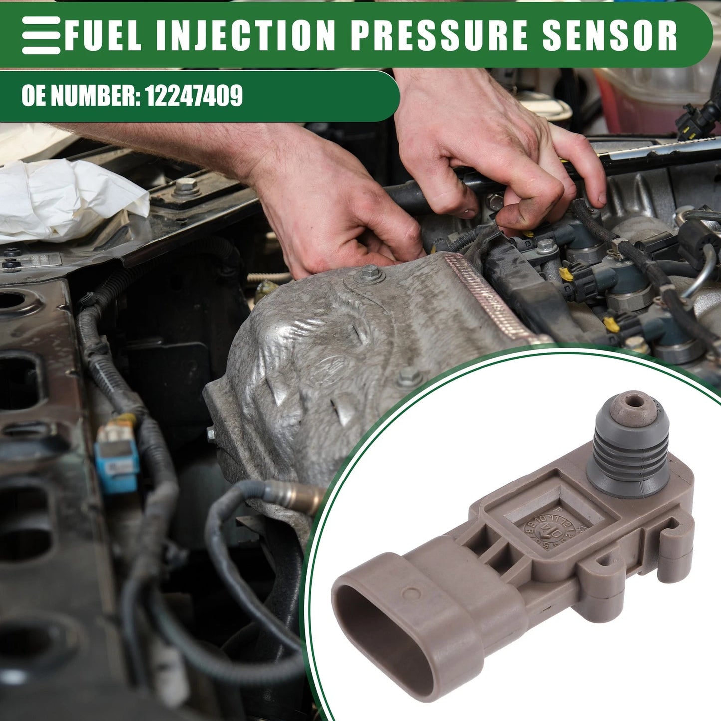 Fuel Tank Pressure Sensor for Chevrolet Suburban 1500 (2004–2008) No. 12247409