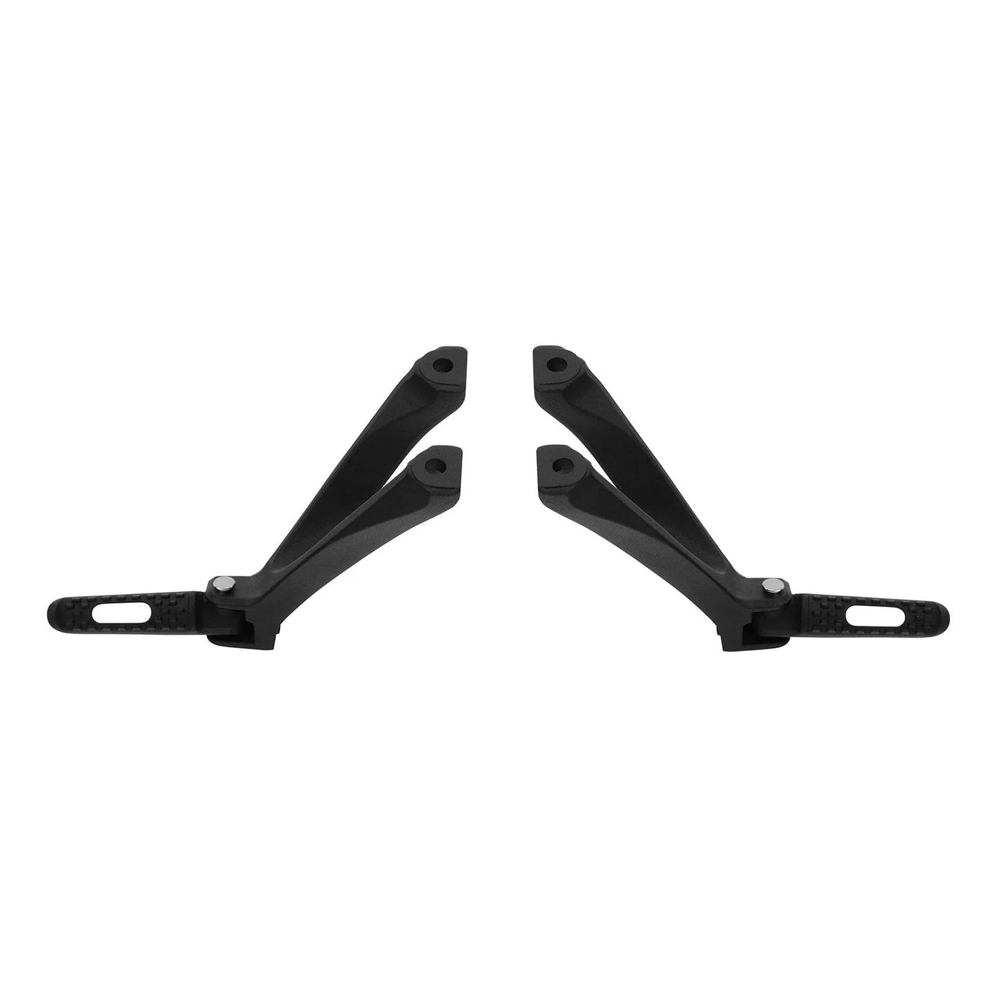 Black Rear Passenger Footrests Footpeg Bracket for Honda CBR1000RR (2017-2025)