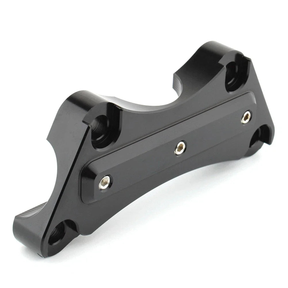 25mm Handlebar Risers for Harley Touring Models (1997-2019) Black