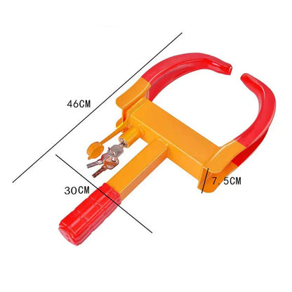 Wheel Lock Clamp Boot for Auto Truck Trailer Anti-Theft Tire Claw