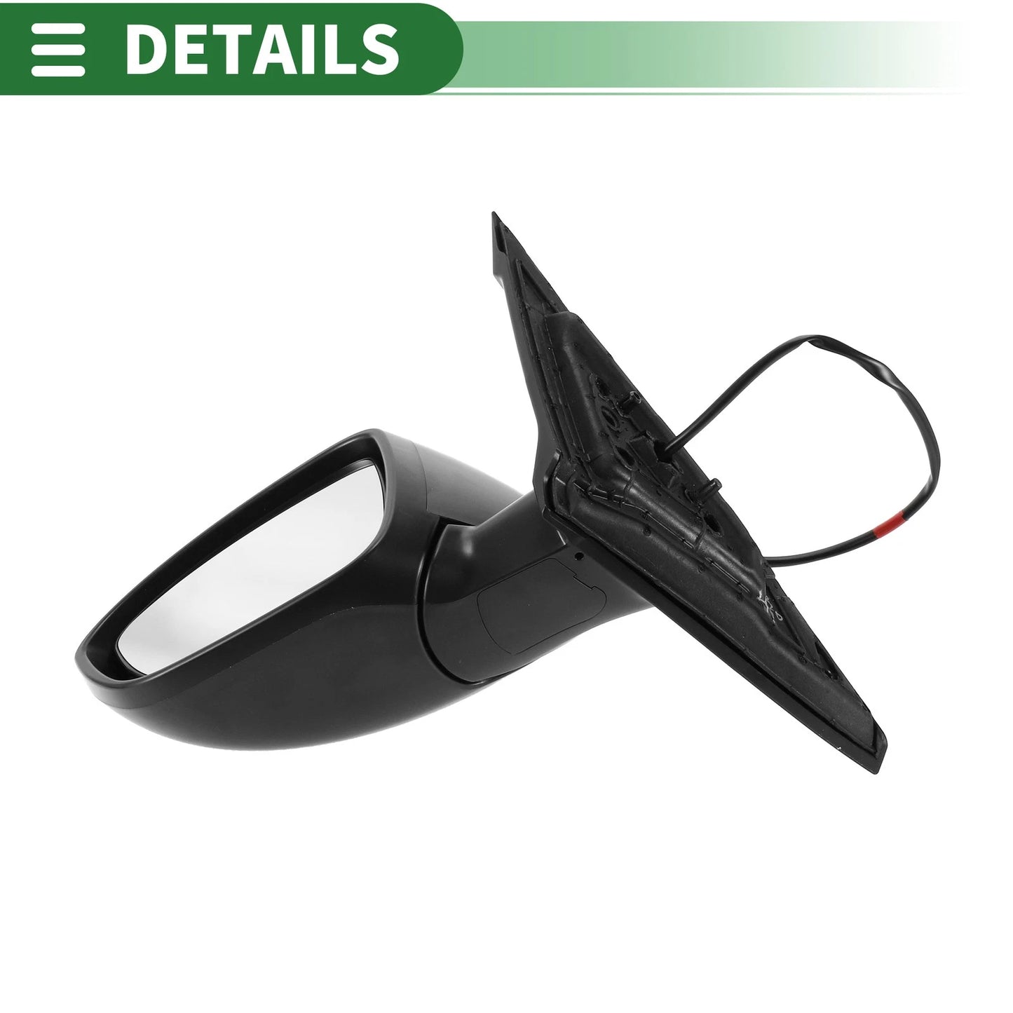 Left Side Door Mirror for Nissan Altima (2019–2023) Manual Folding Black