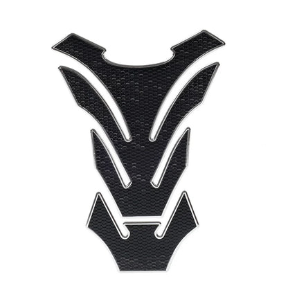 Silver Motorcycle Fuel Tank Pad Cover Protector Decal Grip