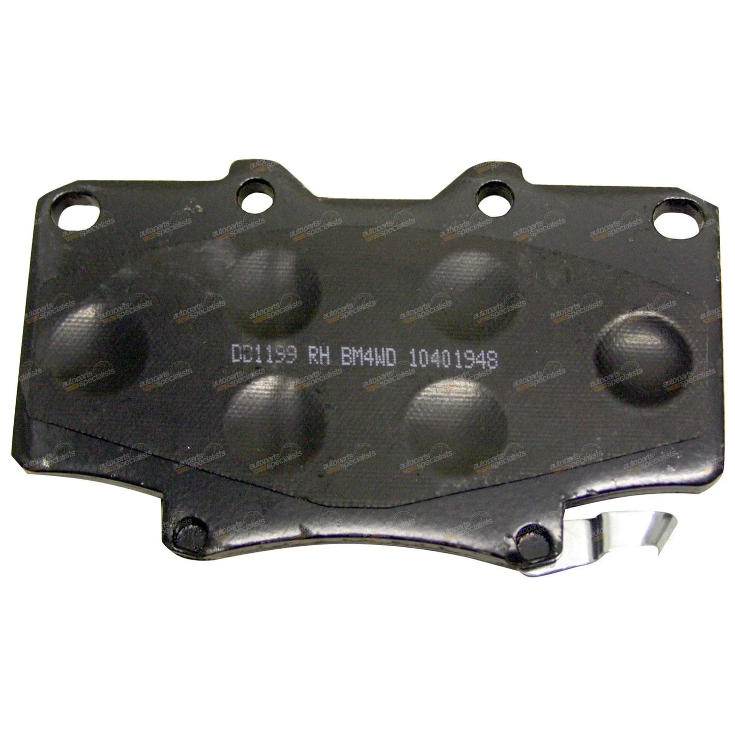 Brake Pad Set 4WD Front for Hilux 4Runner RN130 YN130 (1989–1996)