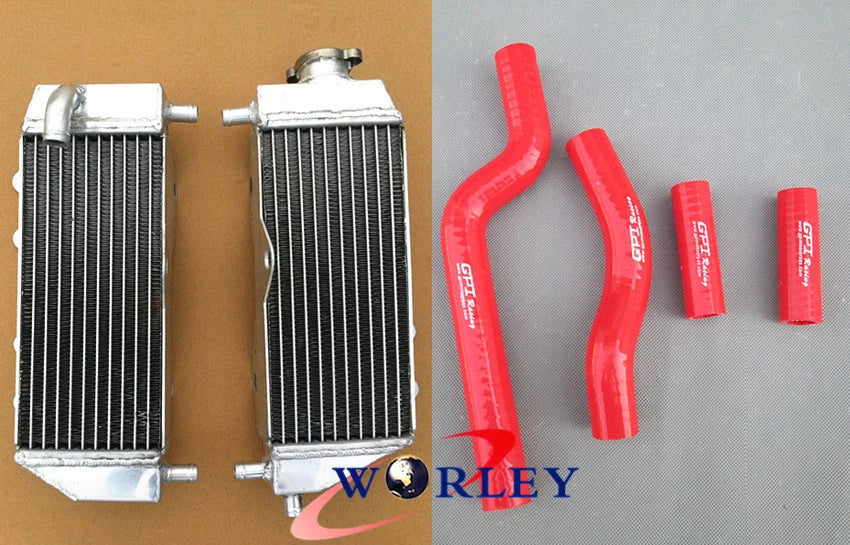 Blue Radiator Hose for Yamaha YZ250/YZ250X (2002–2019)