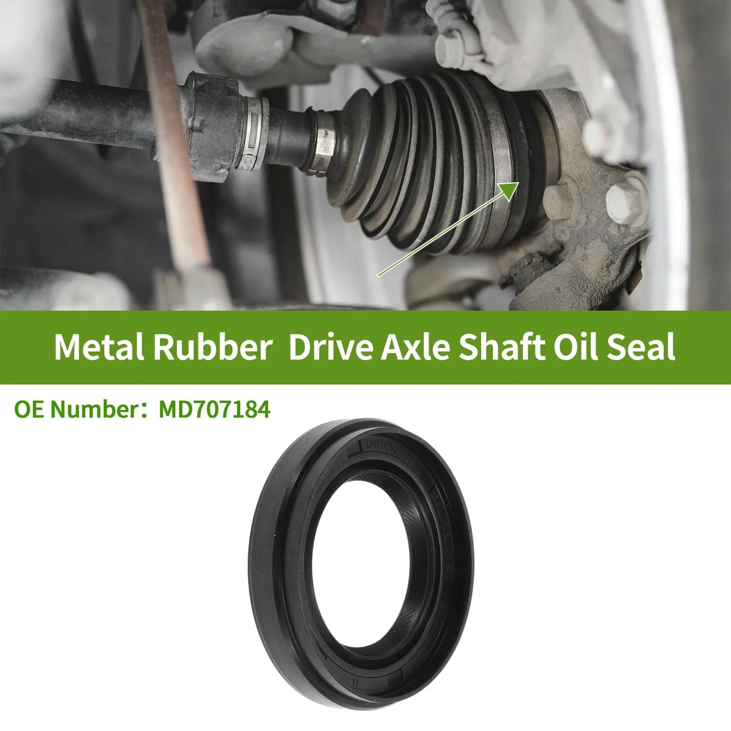 Half Shaft Drive Axle Oil Seal for Hyundai Accent (1995-1998)