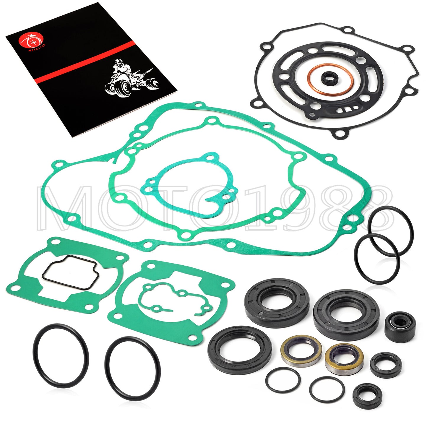 Engine Gasket Seal Rebuild Kit for Kawasaki KX85 KX100 (2006–2023)
