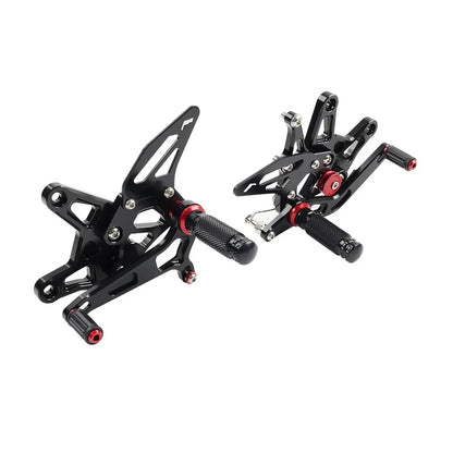 Adjustable Rearset Foot Pegs for Kawasaki ZX-6R (2022-2024)