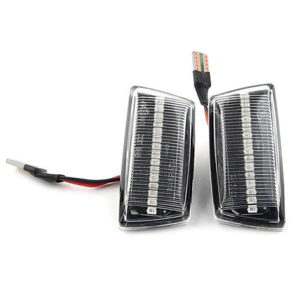 LED Dynamic Side Marker Lights for Opel Astra H MK5 Zafira B MK2 Clear