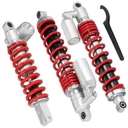 Set of 2 Front Rear Air Shocks for Suzuki Quadsport Z400 (2003–2014)