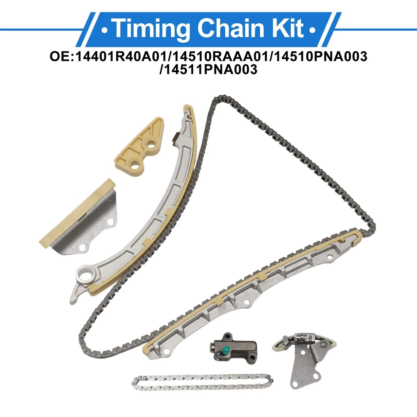 Timing Chain Kit for Honda Accord Civic CR-V TSX Element Crosstour 2.4L (2003-2012)