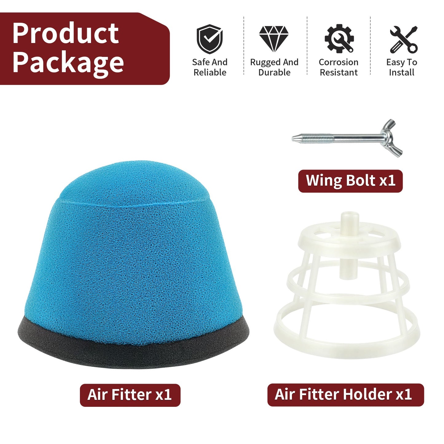 Air Filter Cage for Suzuki RM80 RM85 (1990–2005)