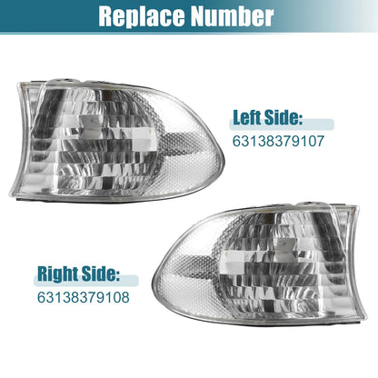Clear Turn Signal Light Corner Lamp for BMW E38 7 Series (1999-2001)