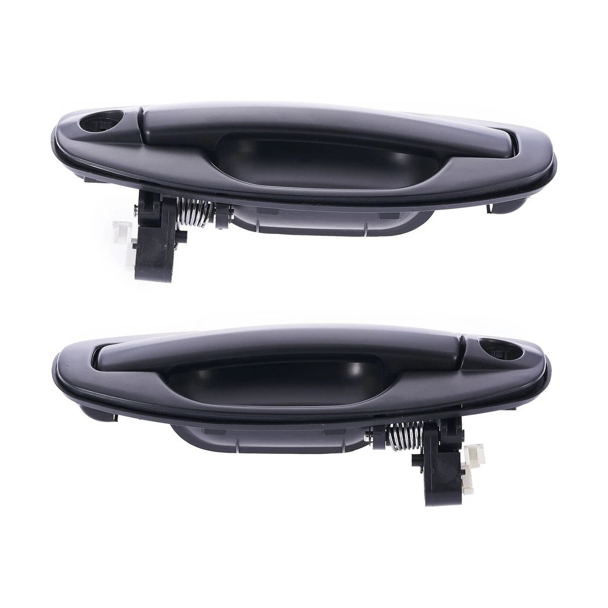 Set of 4 Outer Door Handles for Hyundai Santa Fe (2000–2005) Black