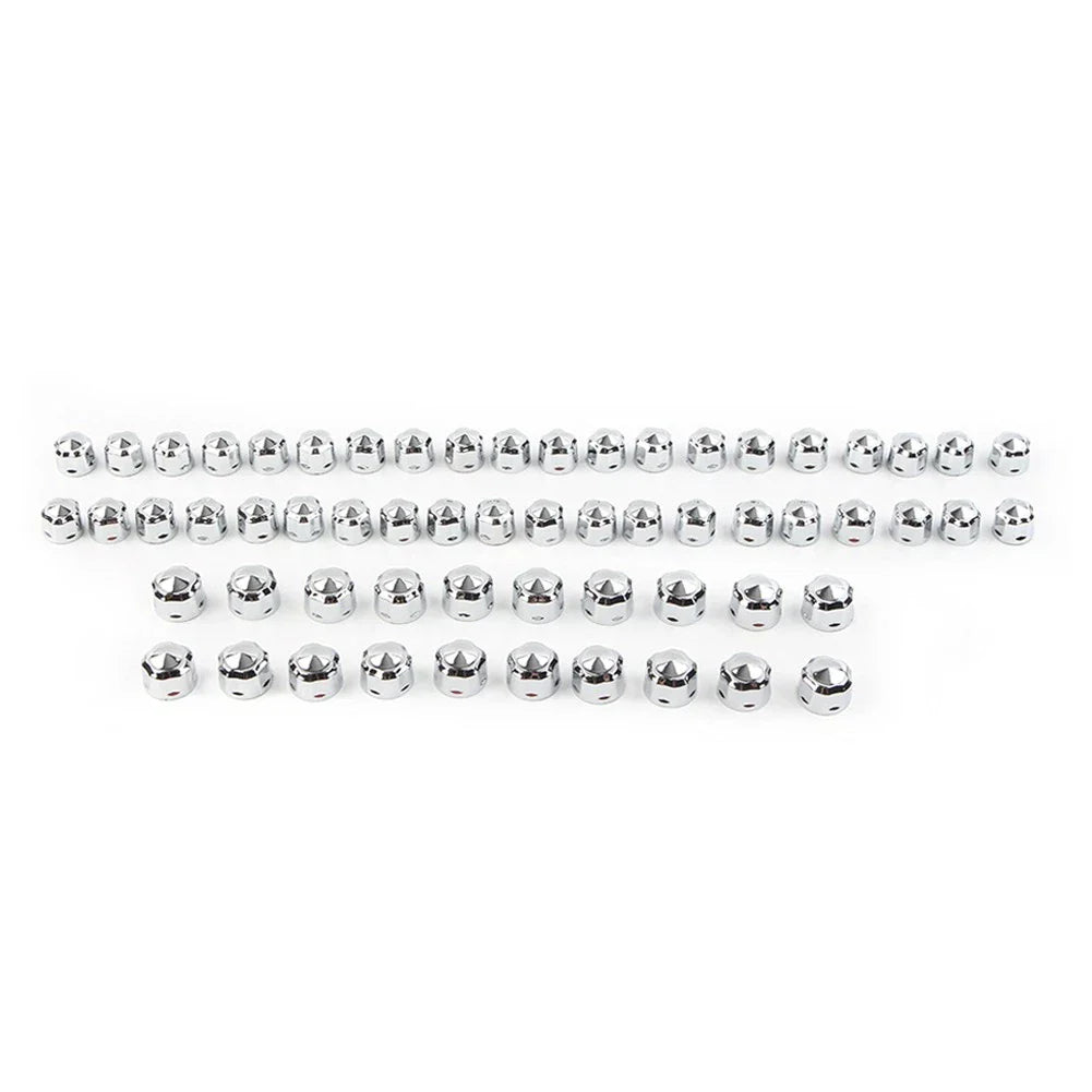 Chrome Engine Bolt Caps Cover for Harley Touring Road Street King Glide Softail (2009-2023)