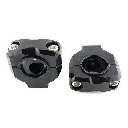 28mm CNC Motorcycle Universal Handlebar Fat Bar Riser Mount Clamp