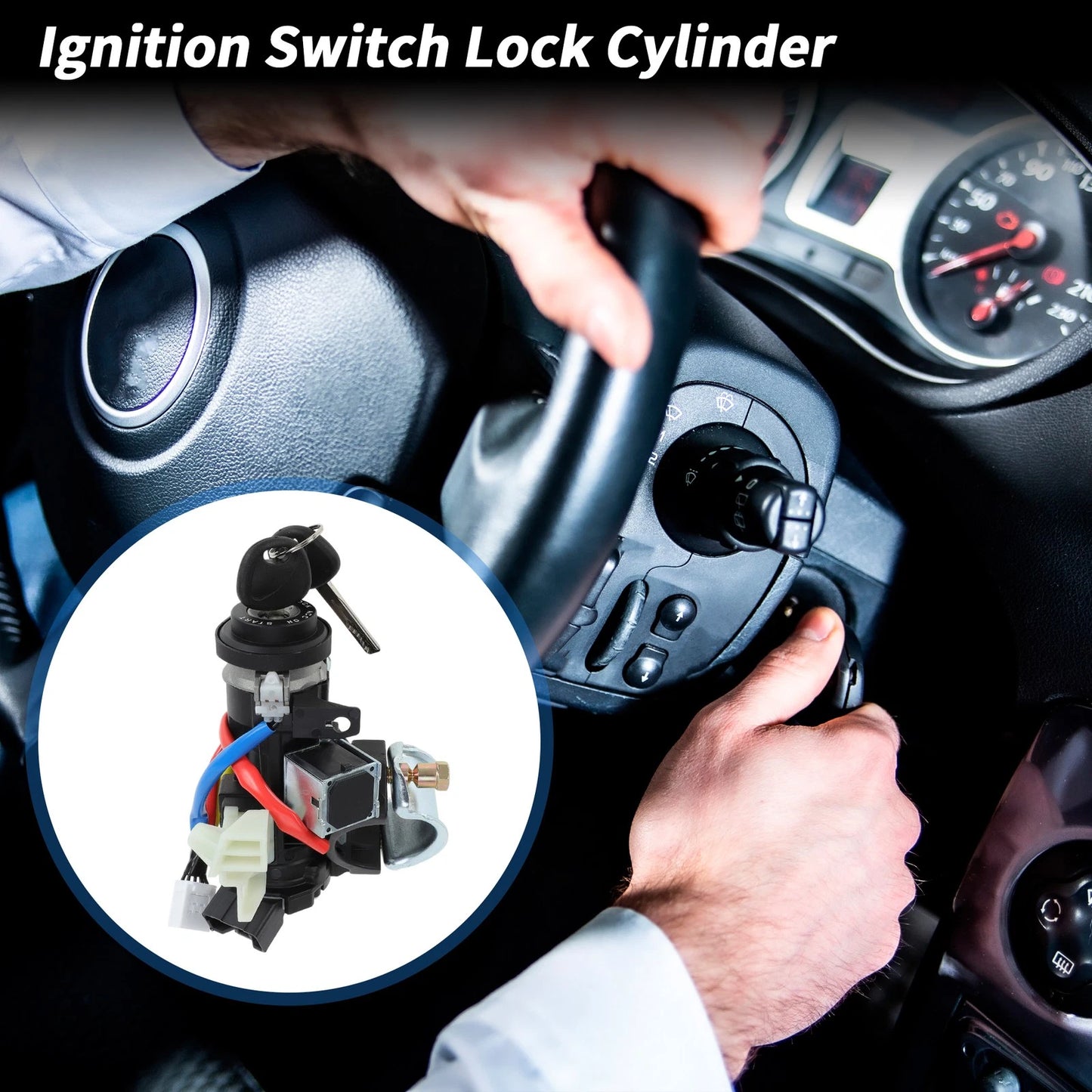 Ignition Lock Cylinder Assembly No. 81905-C2510 for Hyundai Sonata (2015–2019)