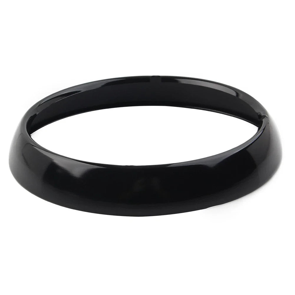 7" Headlight Trim Ring Visor Light Cover for Harley Touring Electra Street Glide