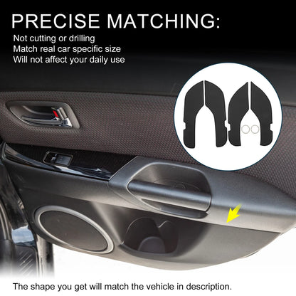Car Door Leather Anti Kick Pad Sticker for Mercedes-Benz E Class (2021)