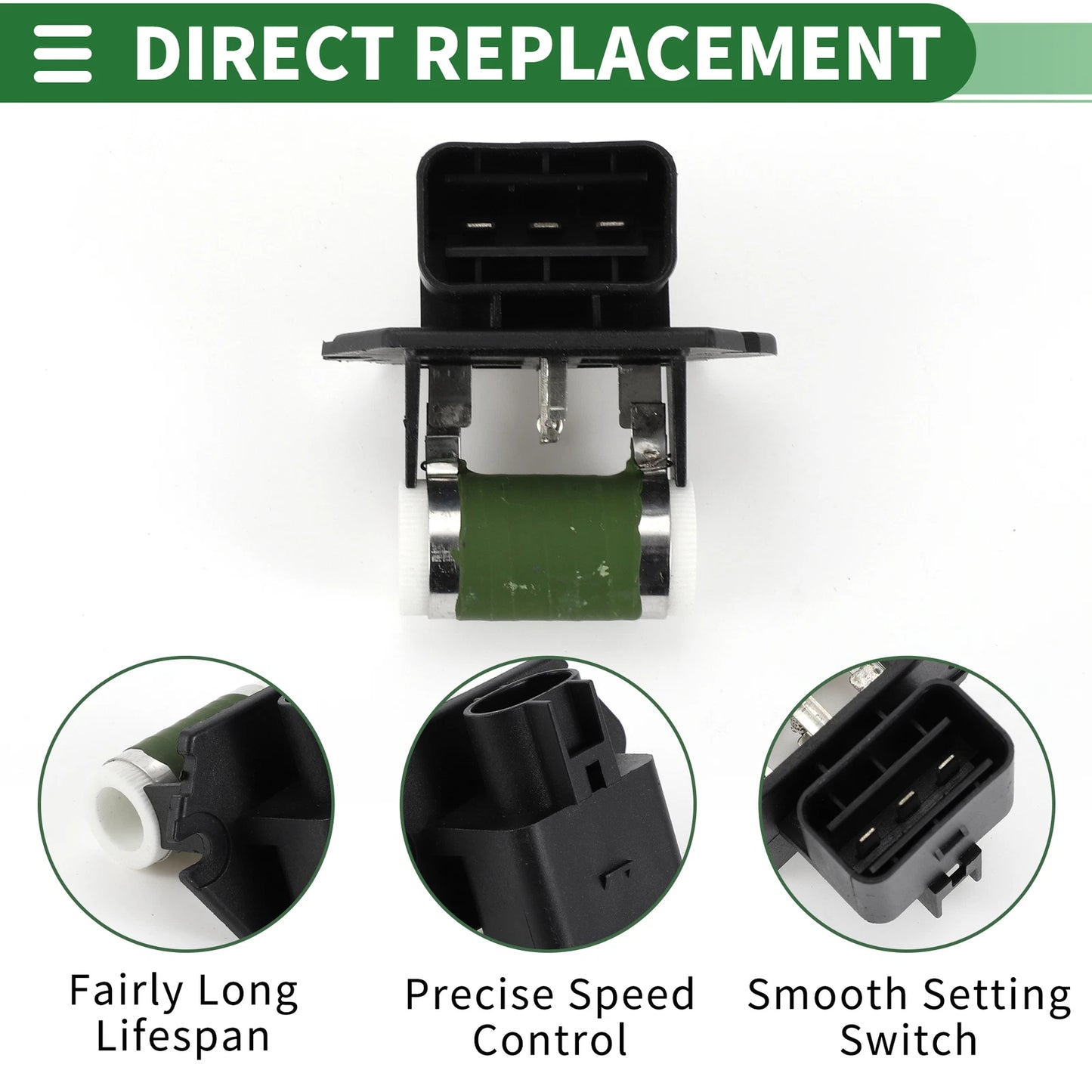 HVAC Blower Motor Resistor No. 253852S000 for Hyundai i40 (2015–2021)