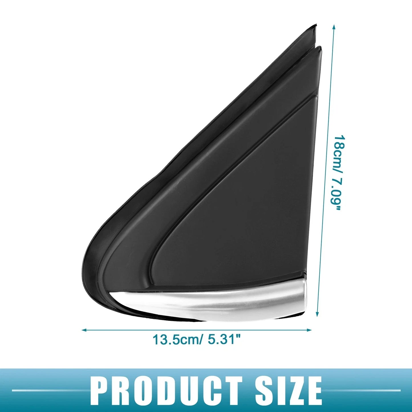 Mirror Corner Fender Triangle Covers for Chevrolet