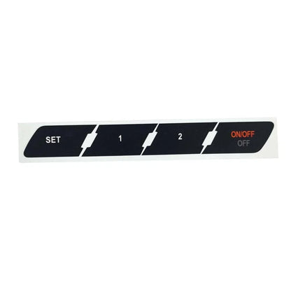 Enhanced Visibility Button Repair Sticker for Audi Q7