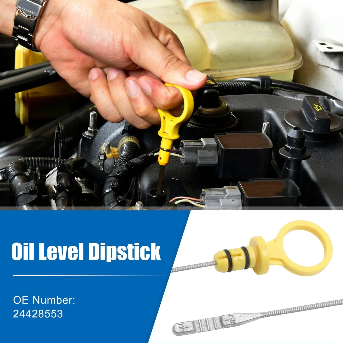 Engine Oil Level Indicator Dipstick for Chevrolet Cobalt (2005-2008)