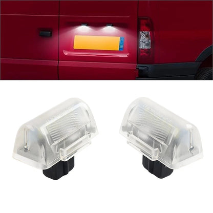Rear License Plate Light for Ford Transit MK5 MK6 MK7 (1985–2014)
