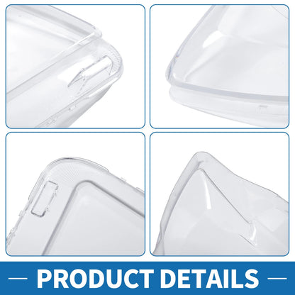 1 Pair Headlight Lens Covers for Jeep Grand Cherokee (2001-2003)