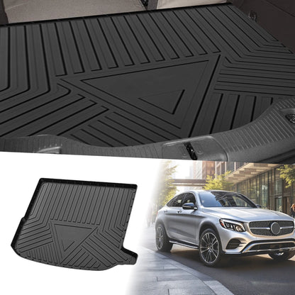 Cargo Liner Rear Trunk Mat for Mercedes-Benz GLC Coupe (2017–2023) TPE
