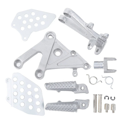 Silver Front Foot Pegs for Honda CBR600RR (2003-2006)
