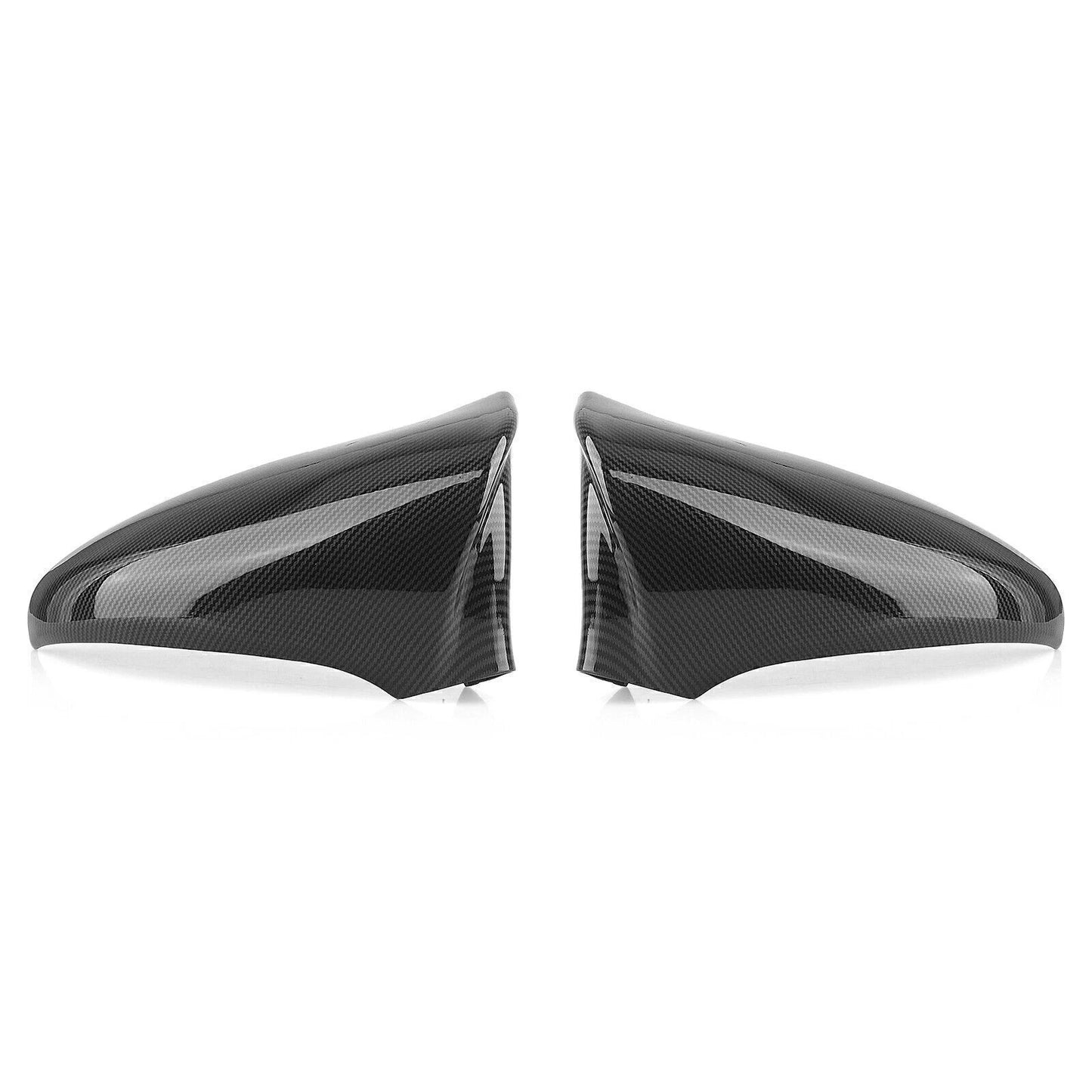 1 Pair Carbon Style Rear Mirror Covers for Lexus RC (2014-2021)
