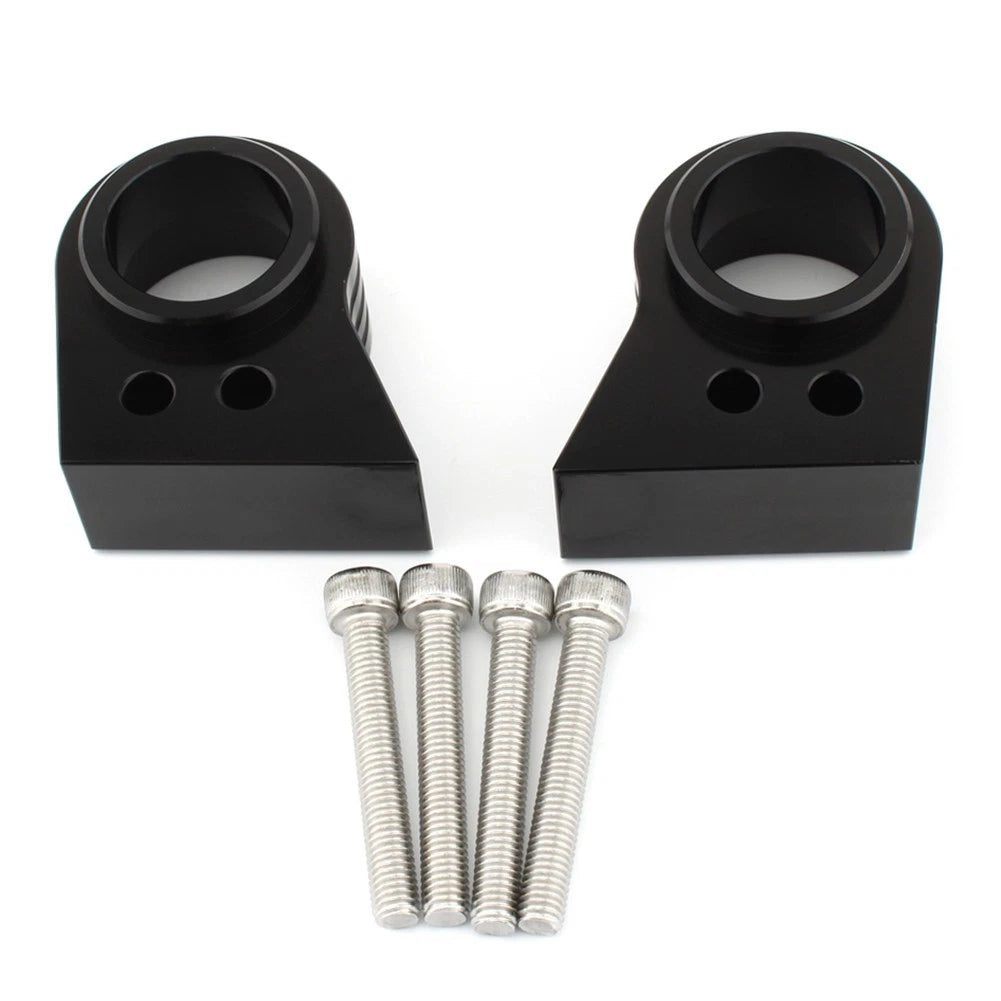 Handlebar Riser Spacer Adapter Kit for Kawasaki ZZR1100 GPZ1100 ZX1000E (1989–2001)