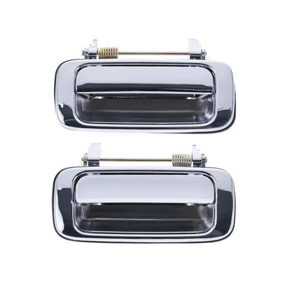 Set of 2 Chrome Door Handles for Toyota Landcruiser J80 (1990–1998)