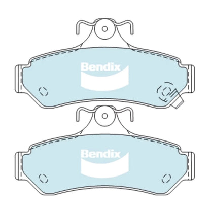 GCT Rear Disc Brake Pad Set for Camry (2002–2017)