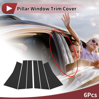 Door Pillar Window Trim for Mitsubishi Pajero Sport (2016–2023)