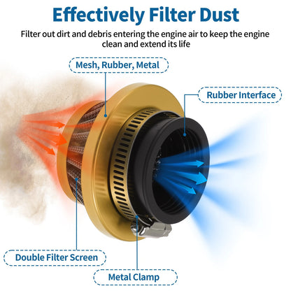 Air Filter for Motorcycle (38mm)