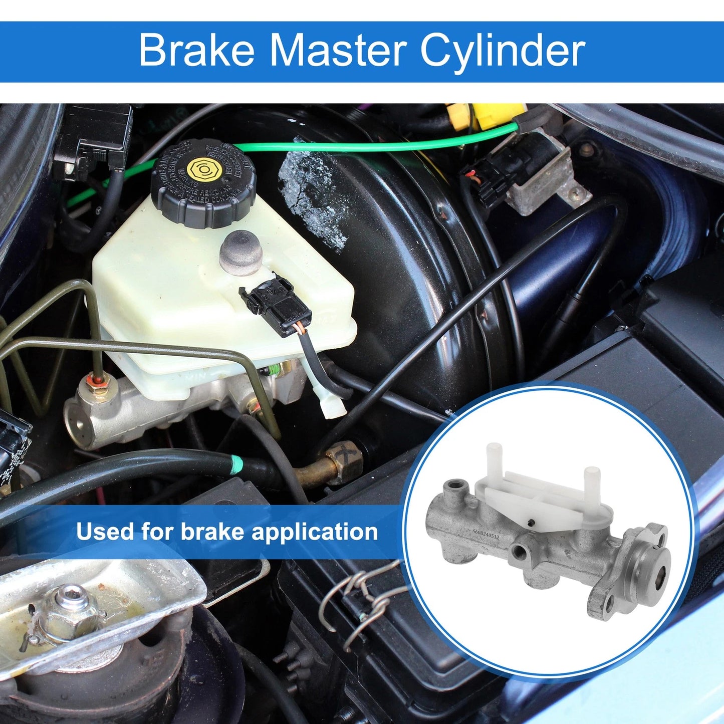 Brake Master Cylinder No.MR289188 for Mitsubishi Outlander (2003–2004)