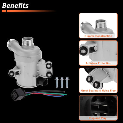Electric Engine Water Pump L6 3.0L for BMW X5 (2014-2017)