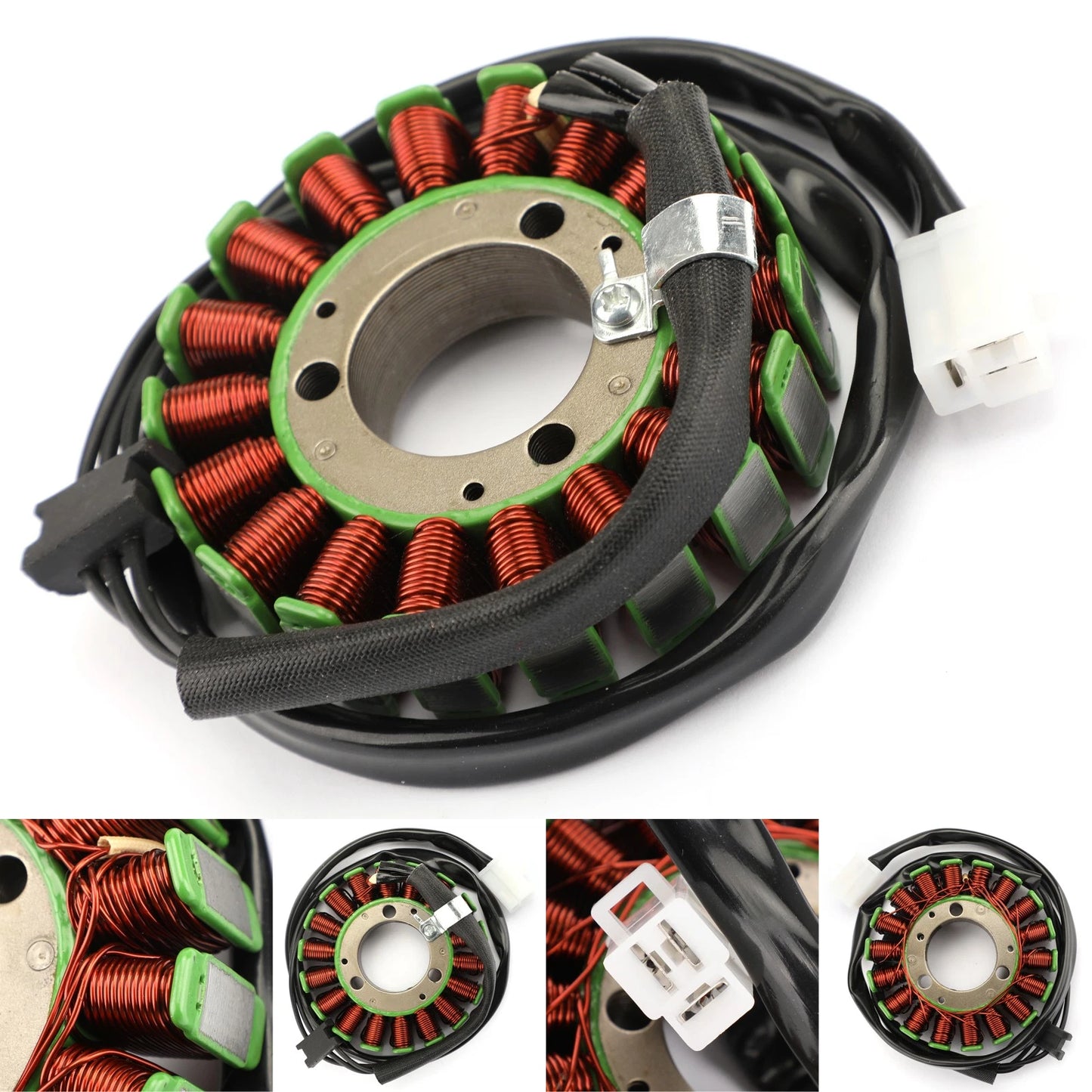 Alternator Stator for Kawasaki ZXR400R ZX400 ZXR400 ZR400 (1989–1999) 21003-1211