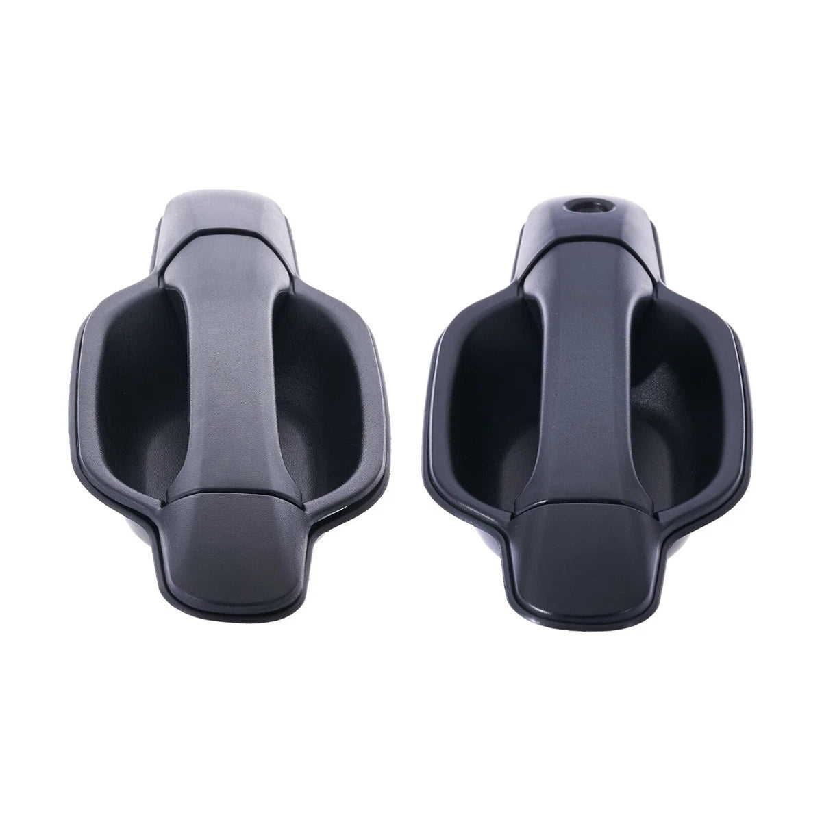 2pc Outer Door Handle Black for Isuzu D-Max (2006–2012)