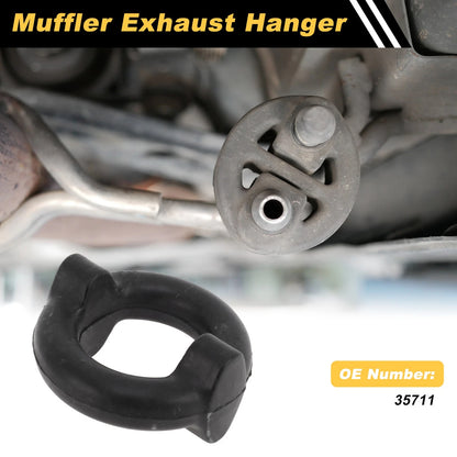 Muffler Exhaust Hanger for Toyota Corolla (2003–2008) No. 35711 Black 1 Pc