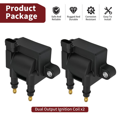 2 Ignition Coils for Mercury Outboard 225HP 250HP 300HP 360HP
