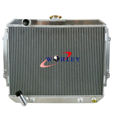 2 Row Aluminum Radiator with Fan for Mitsubishi Triton (1990–1996)