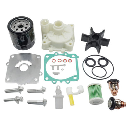 Maintenance Kit for Yamaha F200C F225B (2012–Present) with Thermostat & Filter
