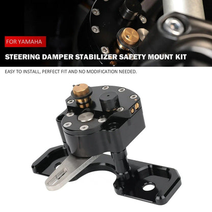 Steering Damper Stabilizer Mount Kit for YAMAHA TRACER 900/9/GT (2015–2024)