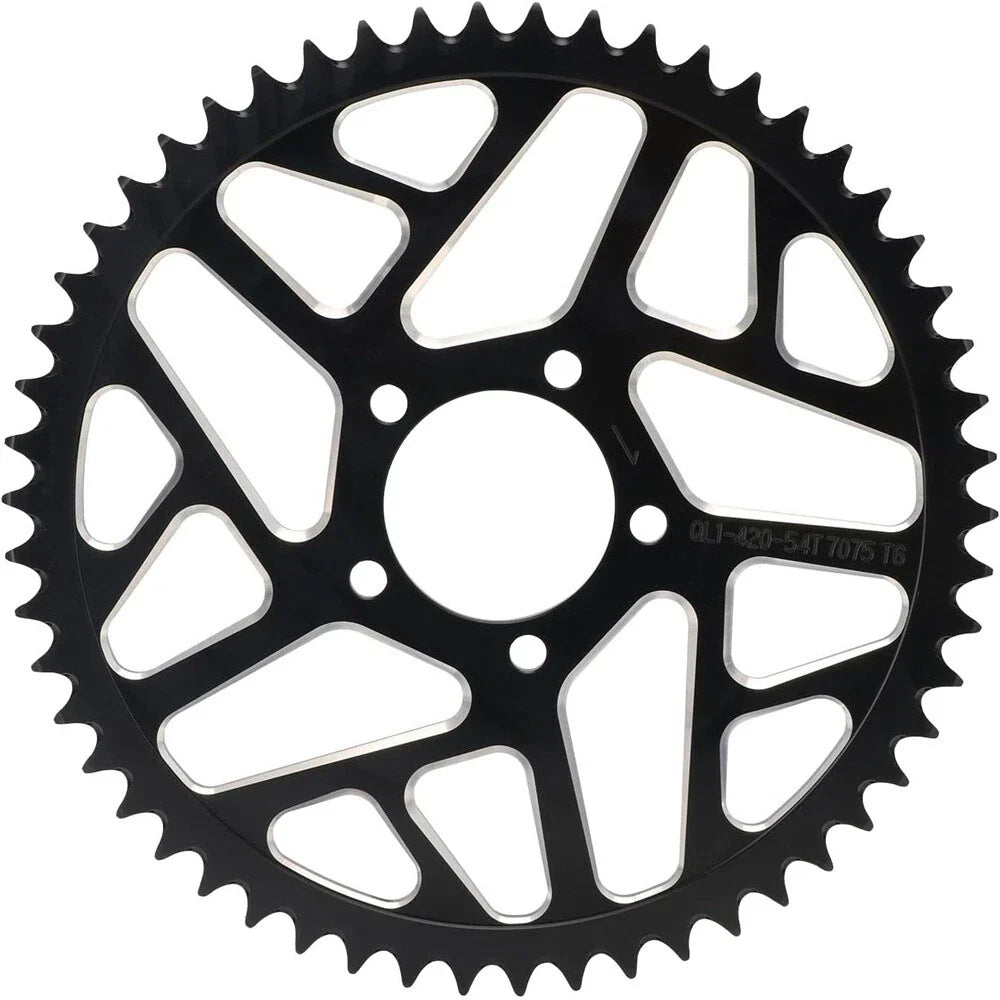 54T Black CNC Sprocket Wheel for Sur-Ron Light Bee X Electric Bike (2018-2023)